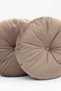 Декоративная подушка Бархатная круглая