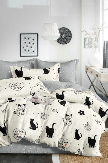 КПБ Виола поплин Стильные кошки