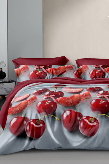 КПБ Зима-лето поплин Вишенка