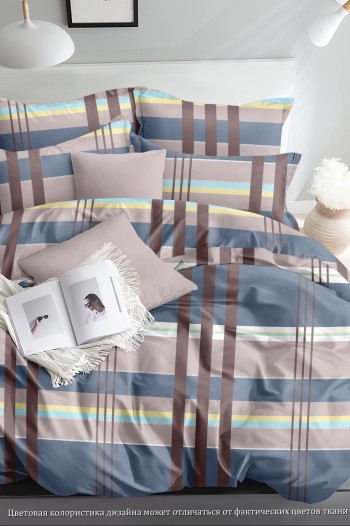 КПБ Классический бязь Стильная клетка