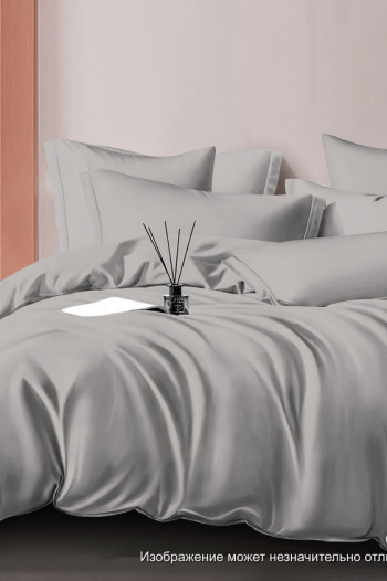 КПБ Элитный сатин Премьер Серый мрамор