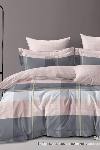 КПБ Элитный сатин Стильная клетка